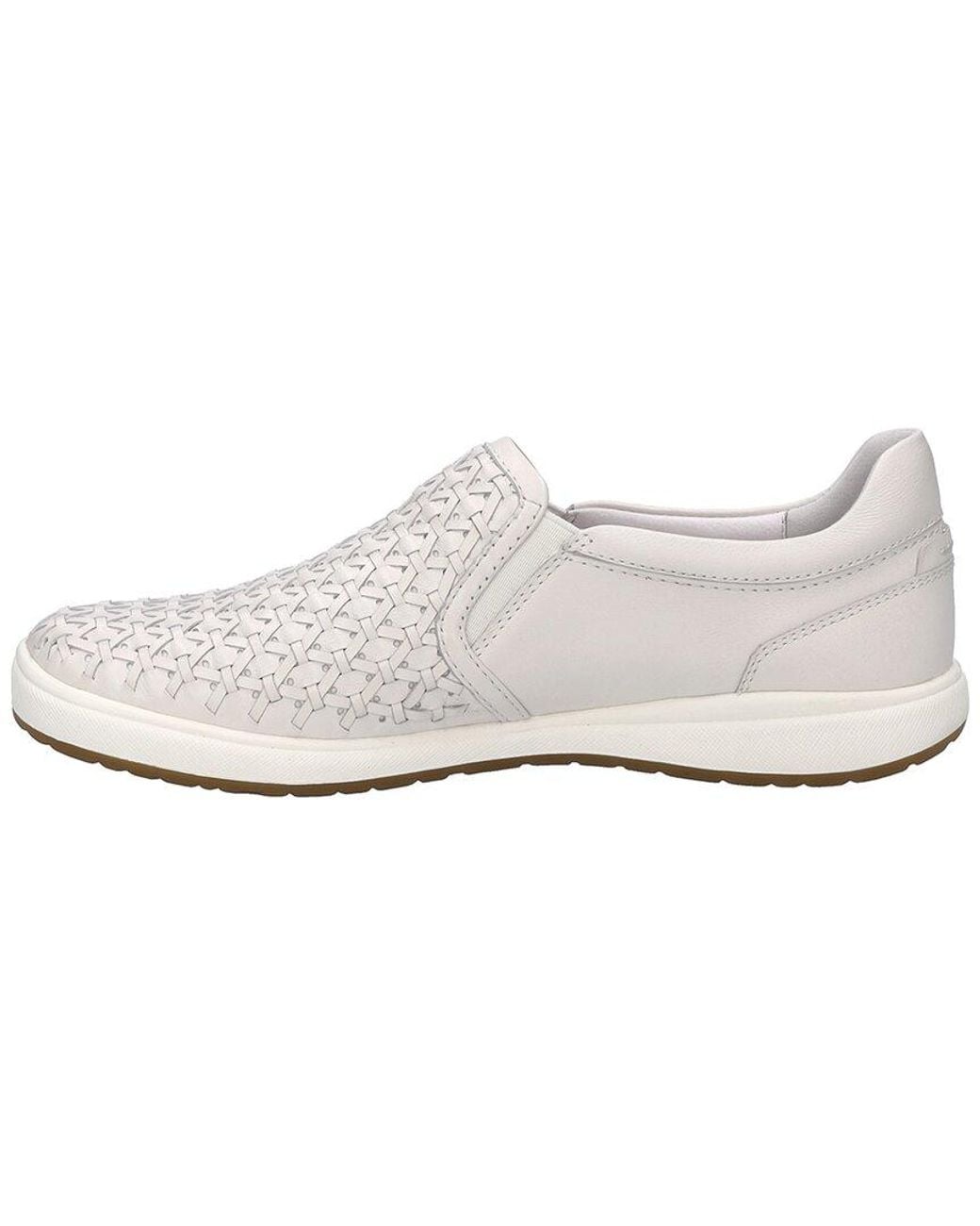 Josef Seibel White Caren 72 Leather Sneaker