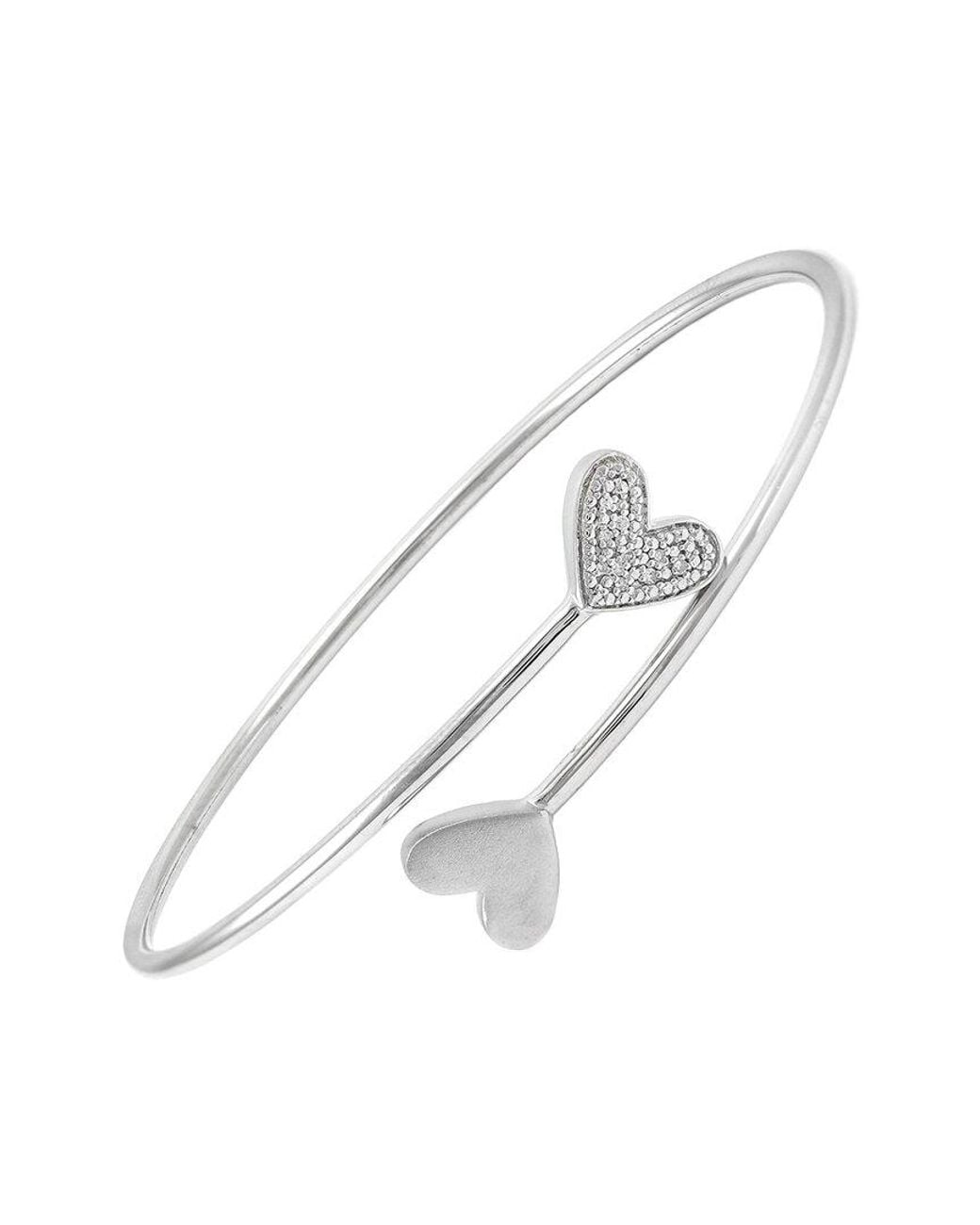 Diamond Select Cuts White 0.03 Ct. Tw. Diamond Bangle