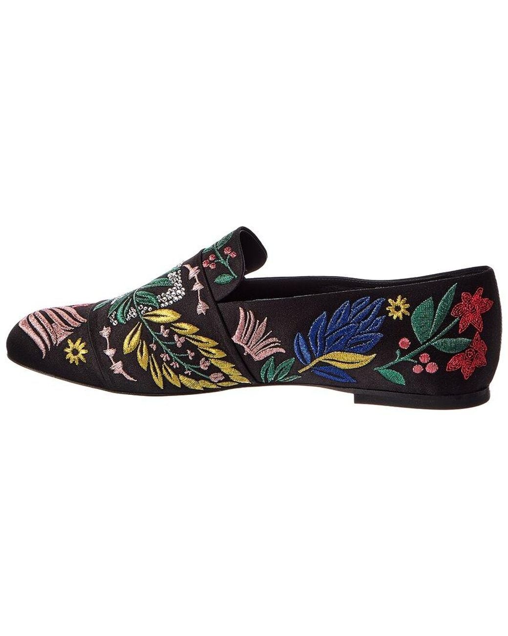 Roger Vivier Black Satin Loafer