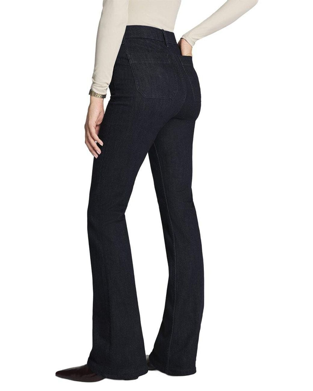 Spanx Blue Flare Jean