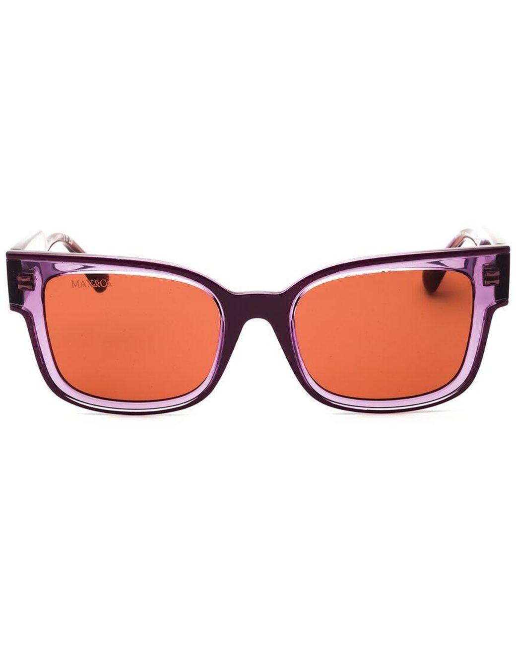 MAX&Co. Pink Max & Co By Max Mara Mo0098 53Mm Sunglasses