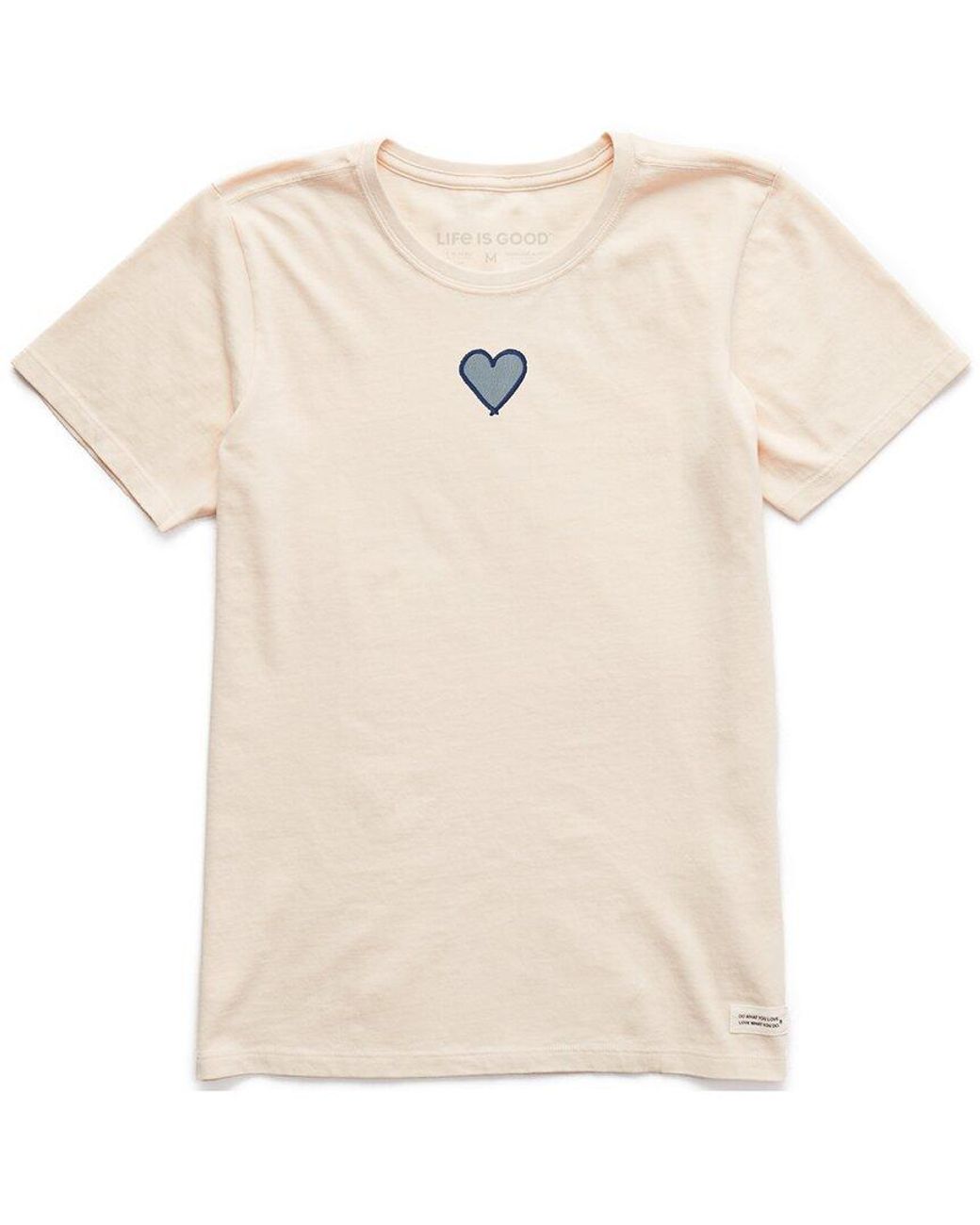 Life Is Good. Natural Crusher T-Shirt