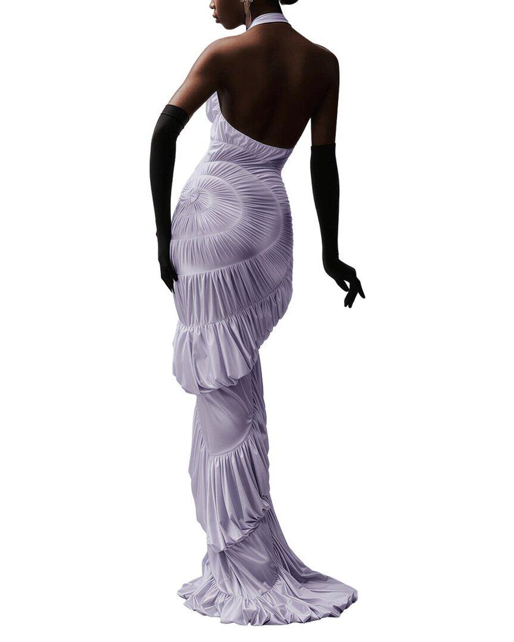 Dilireba Purple Maxi Dress