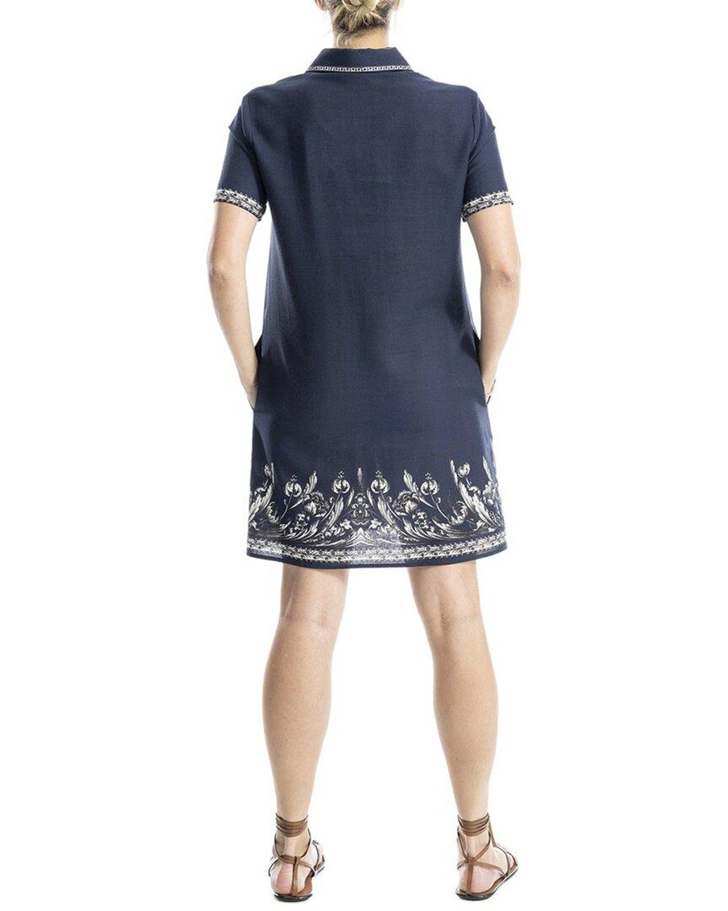 lace short dress Raised Right, Lead Wrong Lace Mini Dress Blue main image 1