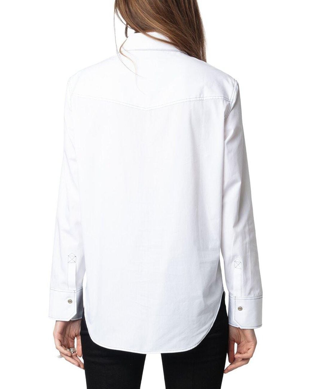 Zadig & Voltaire White Thelma Top