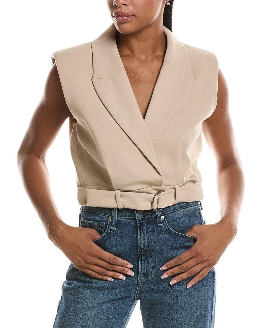 Ba&sh Blue Nova Top