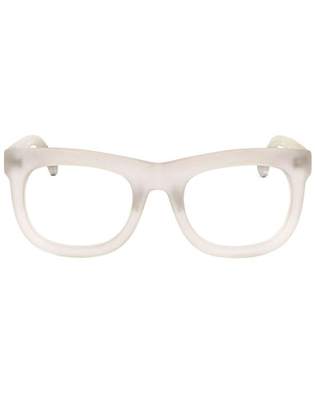 Linda Farrow Metallic Kris Van Assche By Linda Farrow Kva38 51mm Optical Frames
