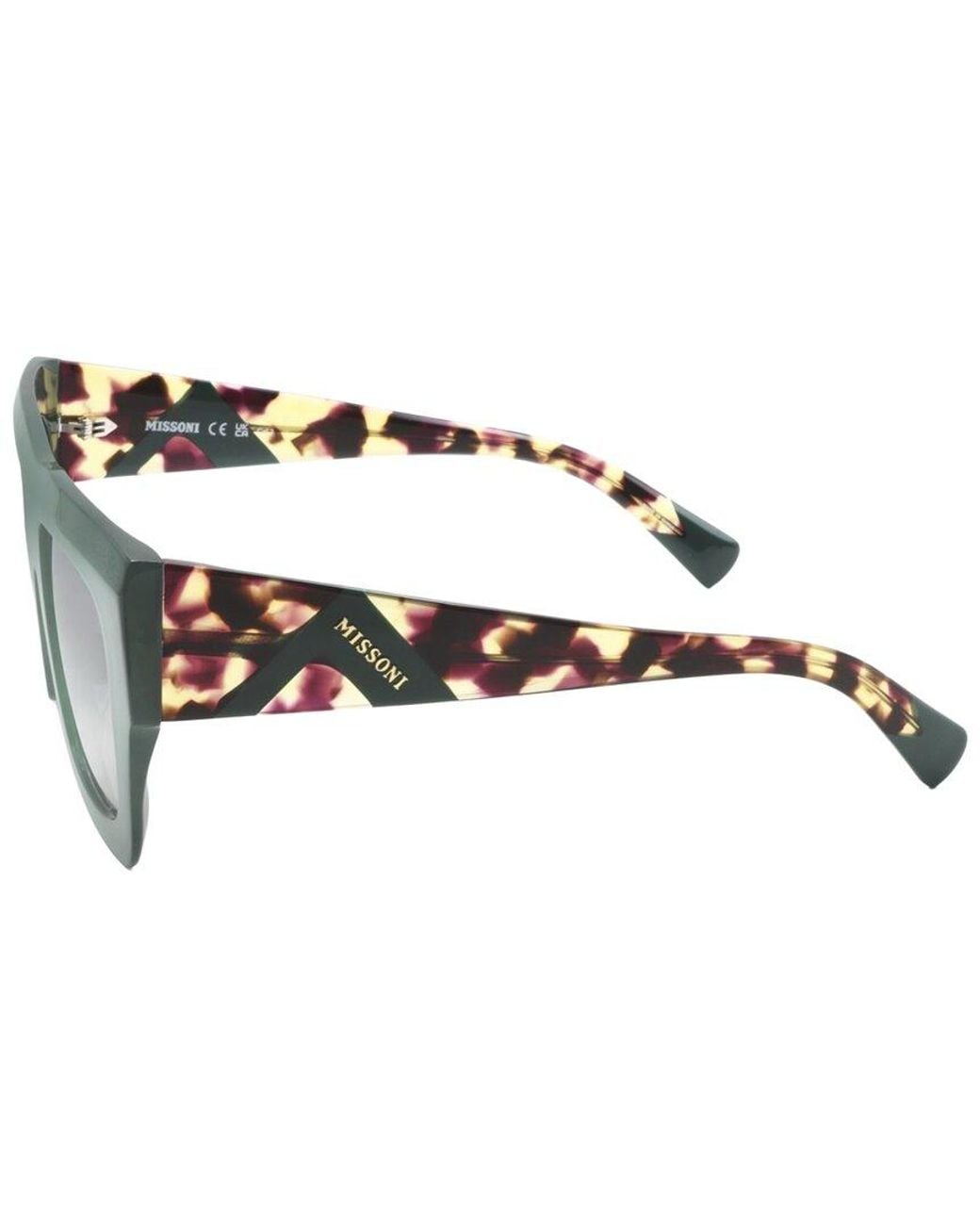Missoni Green 52Mm Sunglasses