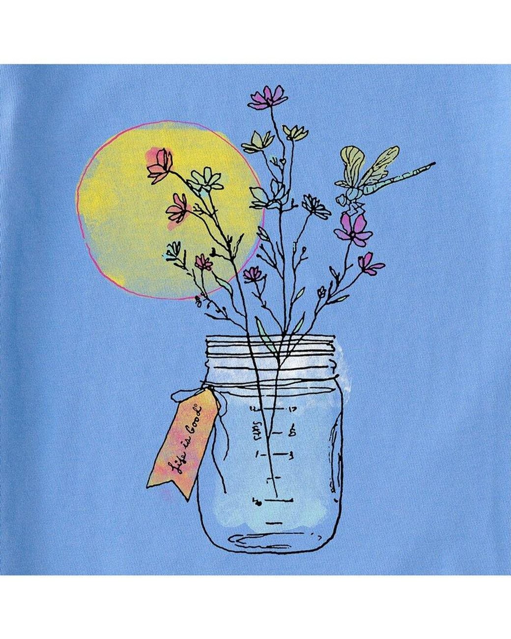 Life Is Good. Blue Crusher T-Shirt