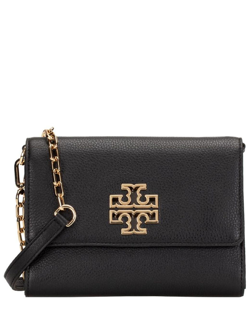 Tory burch britten chain wallet crossbody sales