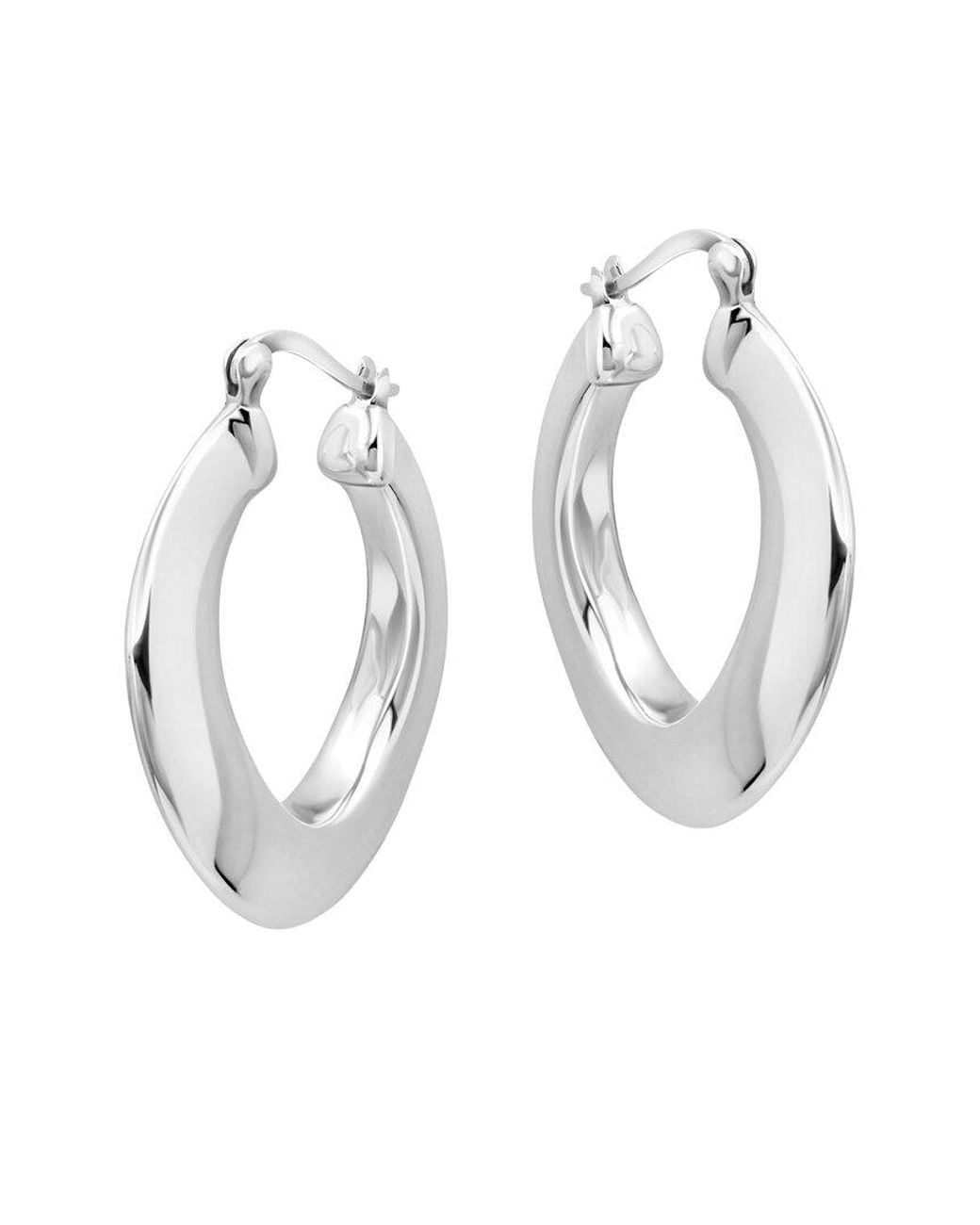 MaxColor White Dangle Earrings