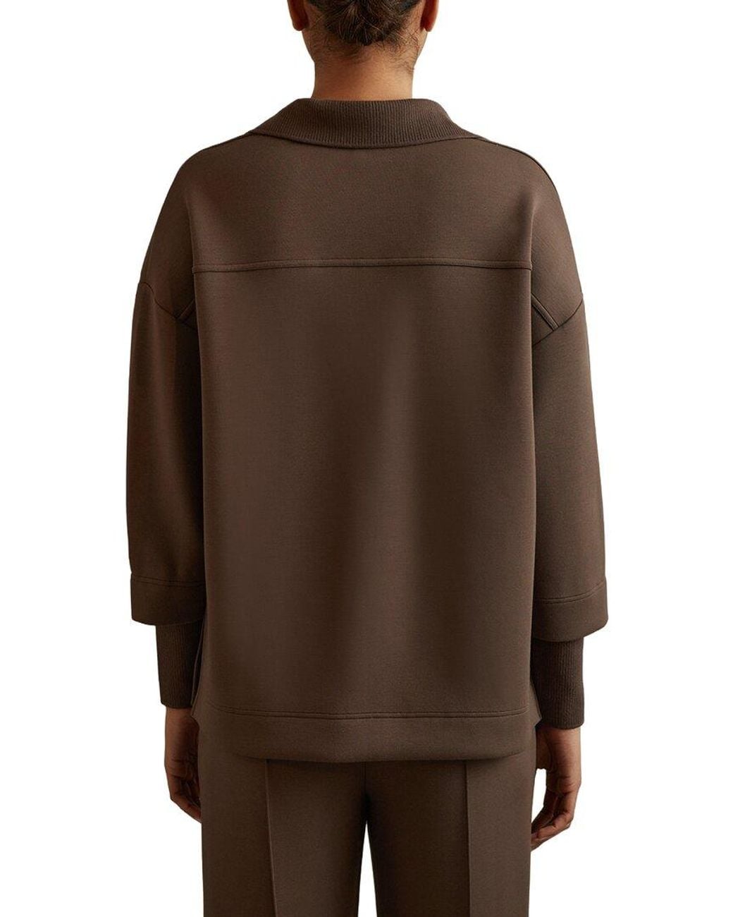 Reiss Brown Bernie Sweatshirt