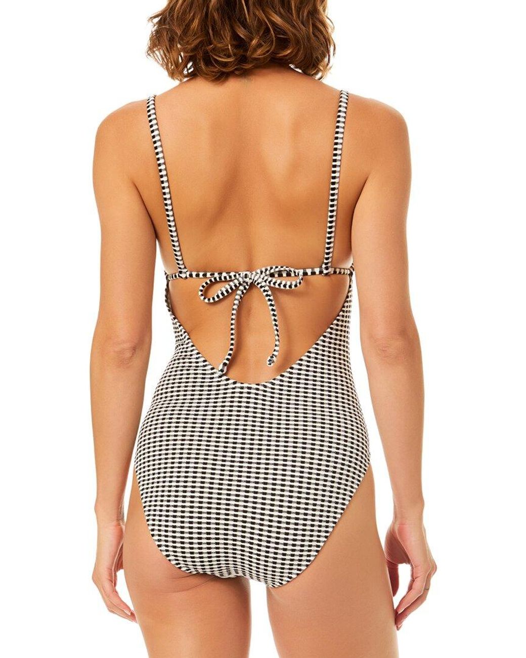 Cece Gray Keyhole One-Piece
