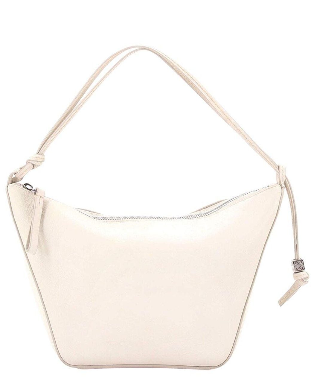 Loewe Natural Sheep Leather Hammock Hobo Mini (Authentic Pre-Loved)
