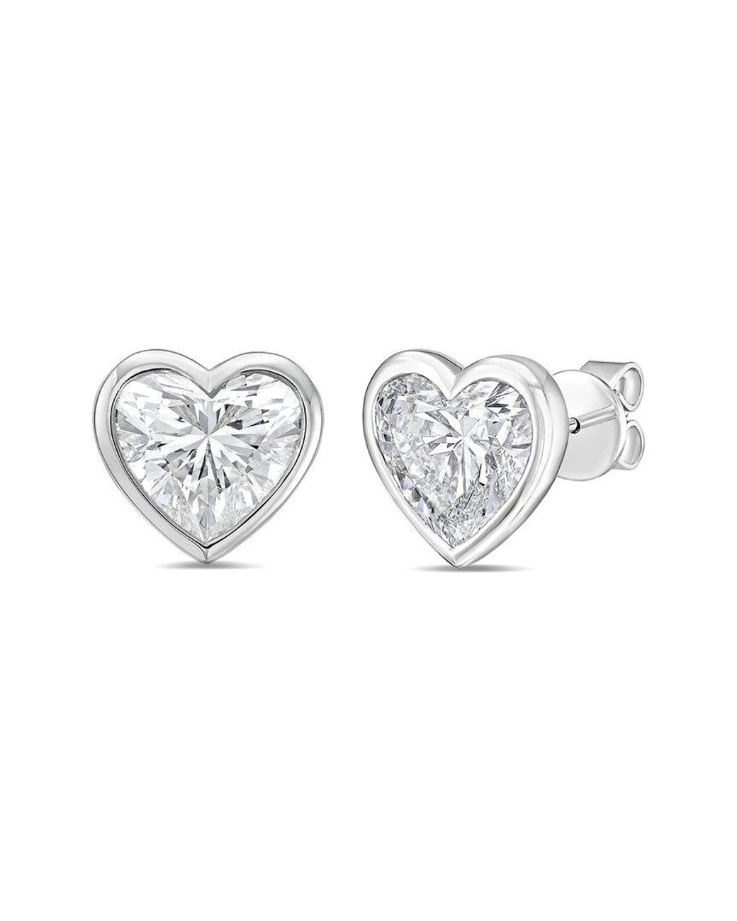 Diana M White Diana M. 14K 6.00 Ct. Tw. Lab-Grown Diamond Stud Earrings
