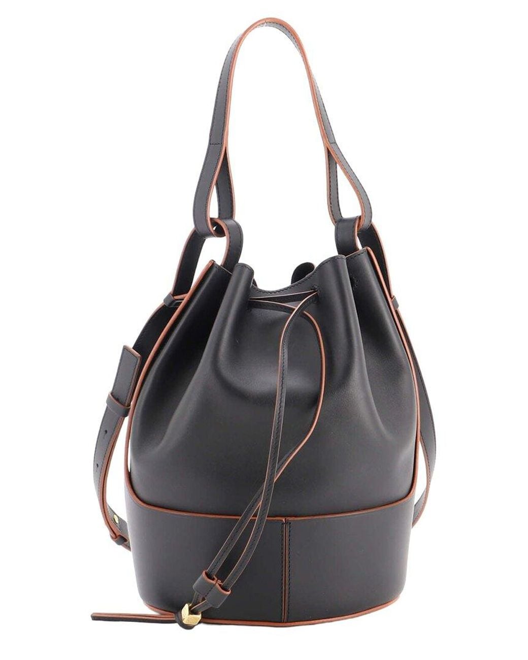 Loewe Black Sheep Leather Balloon Bucket Bag Small (Authentic Pre-Loved)