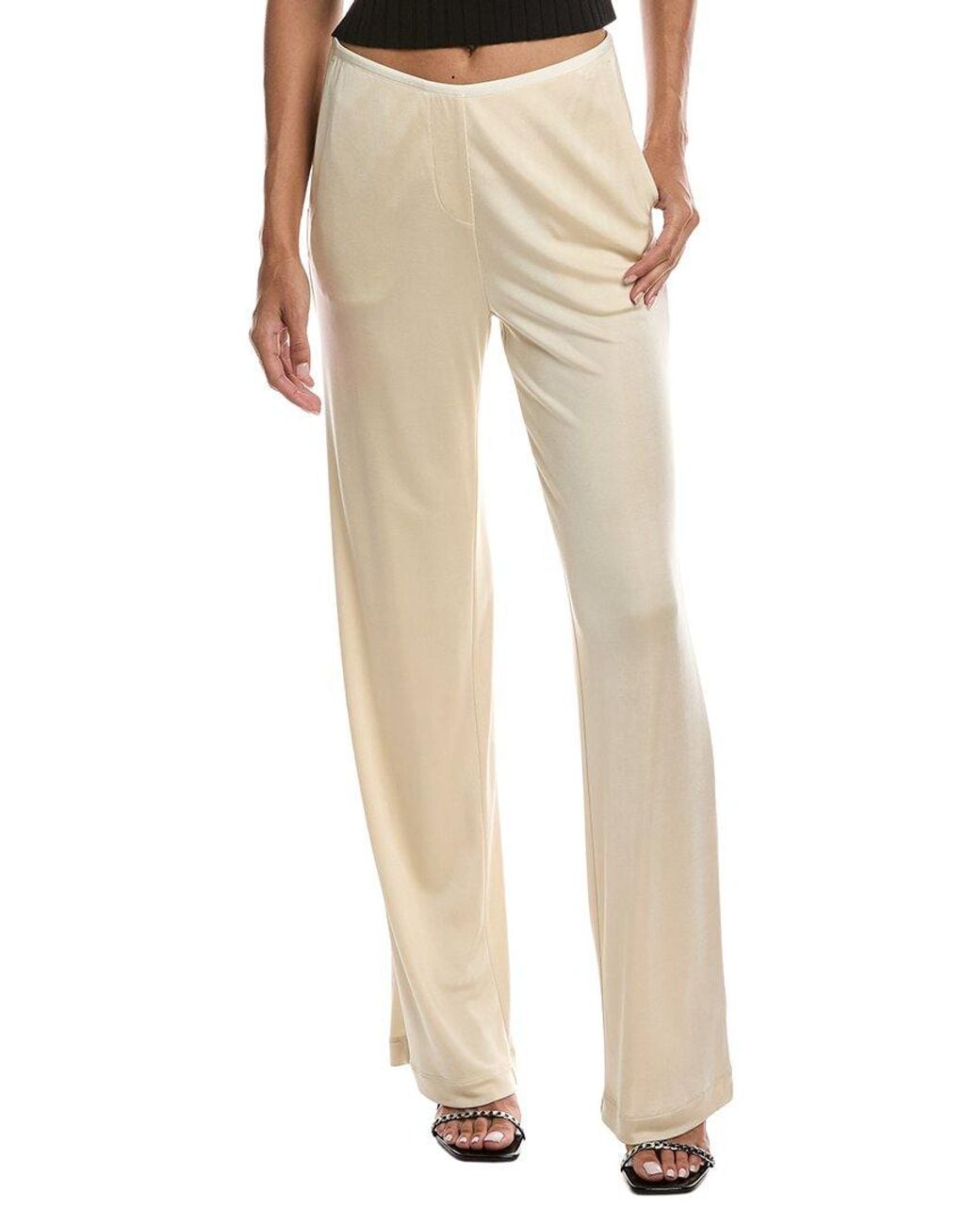 Helmut Lang Natural Fluid Car Trouser