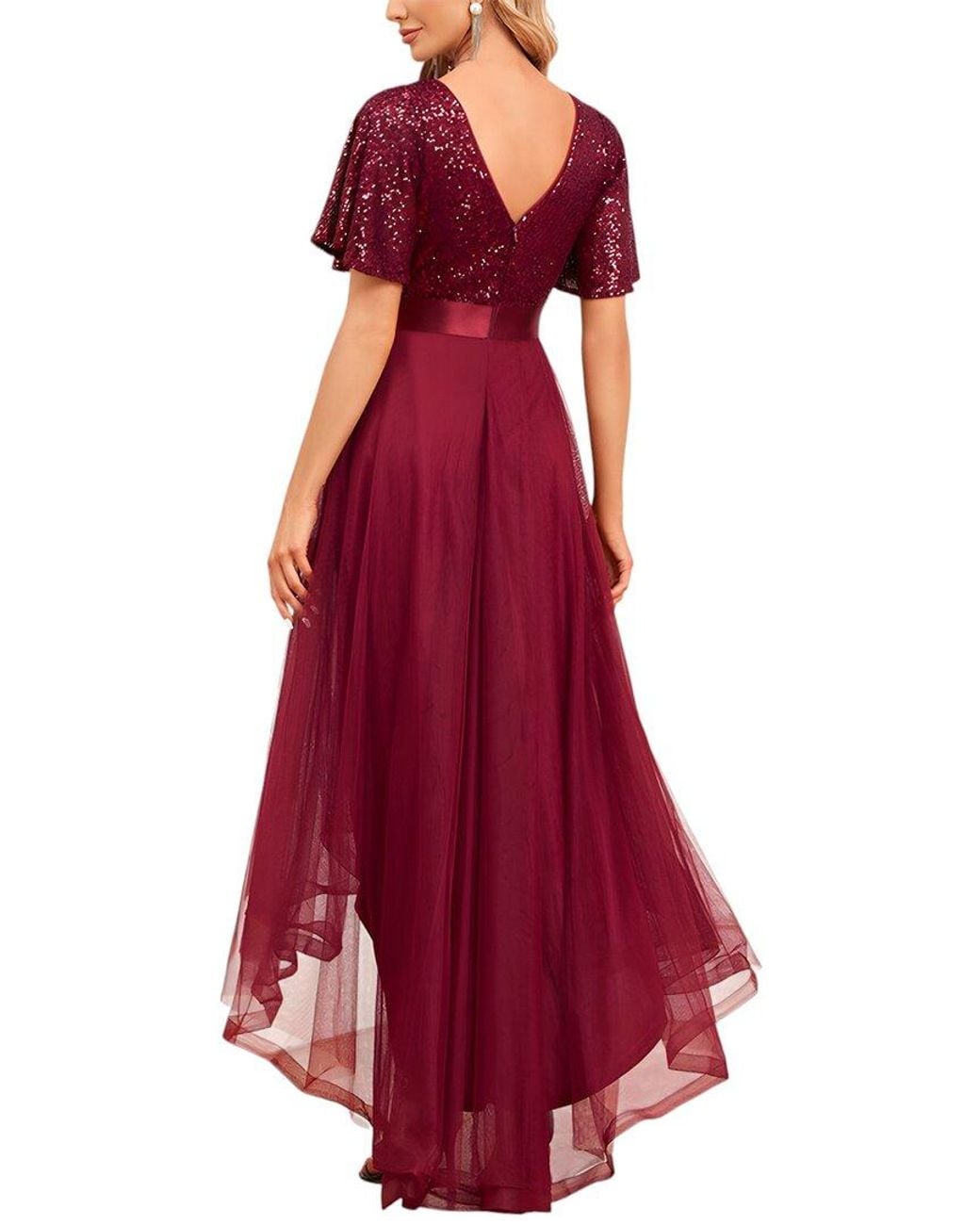Luna Tuccini Red Maxi Dress