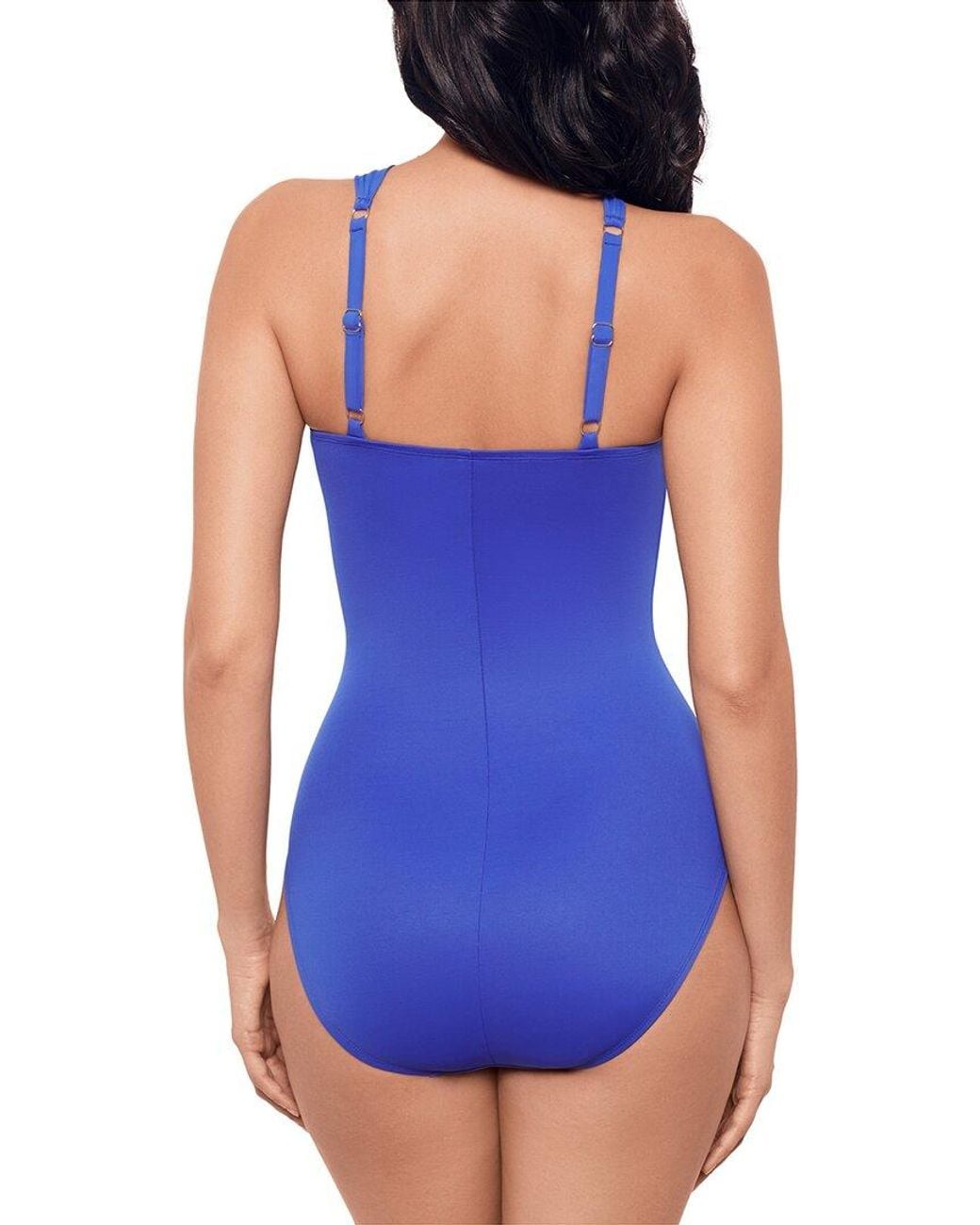 Miraclesuit Blue Rock Solid Europa One-Piece
