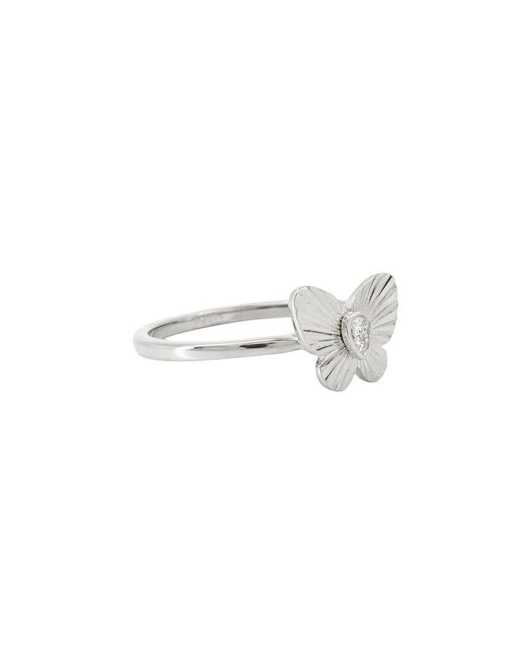 Maitre De Diamant White 18K 0.03 Ct. Tw. Diamond Ring