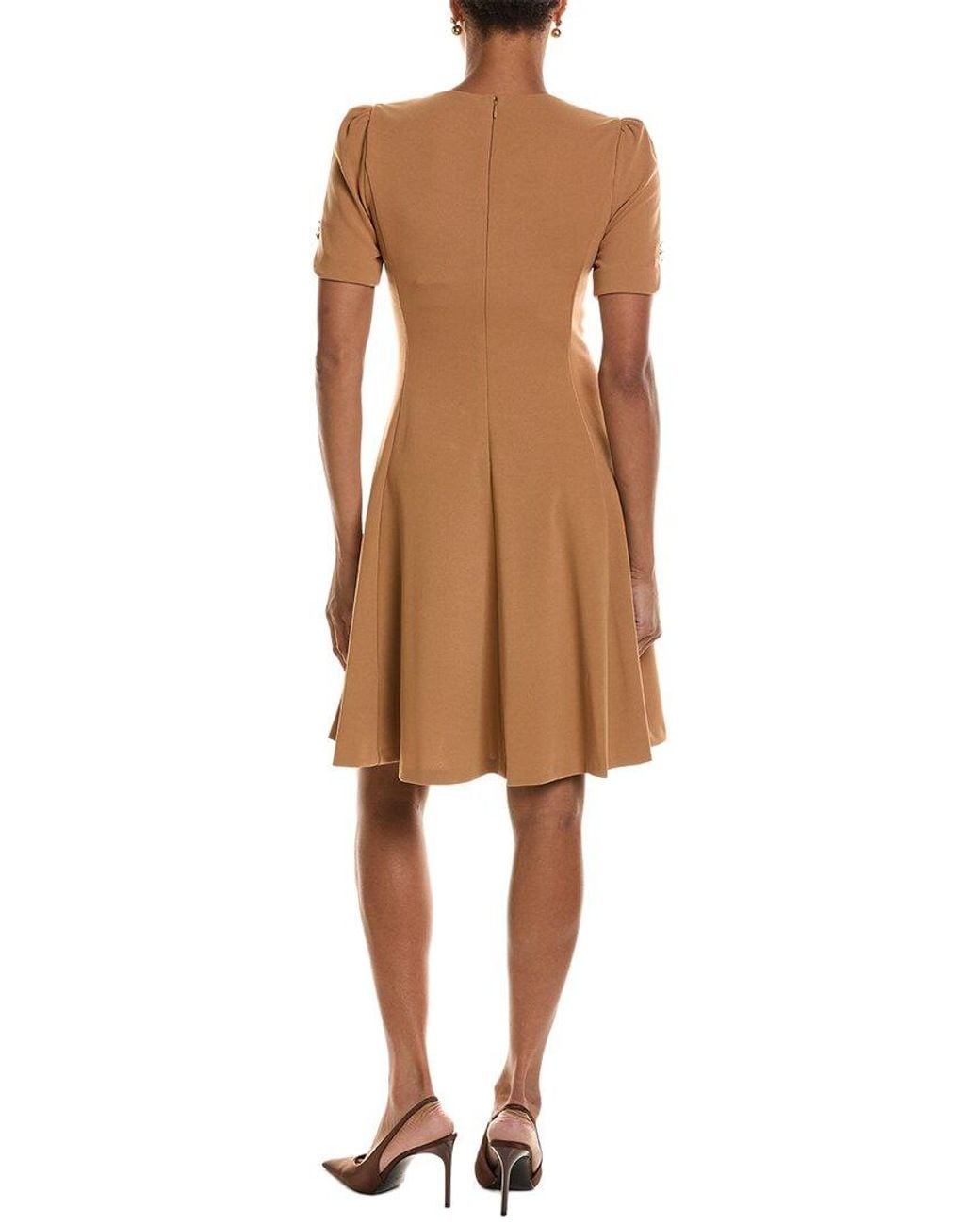 DKNY Natural Fit & Flare Dress