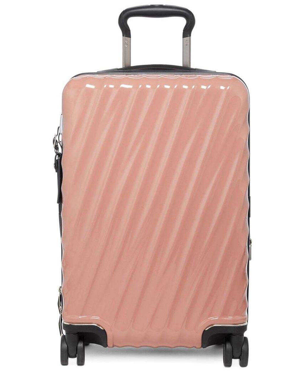 Tumi 19 Degree International Expandable Leathertrim Carryon in Pink Lyst