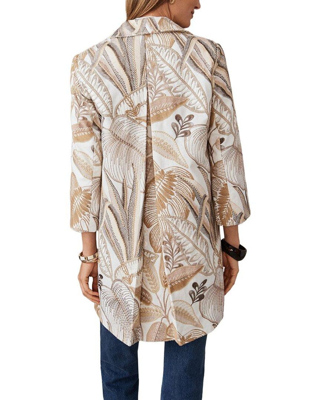 J.McLaughlin Blue Deirdre Coat