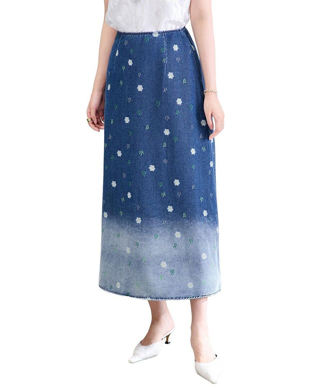 WLZD Blue Skirt