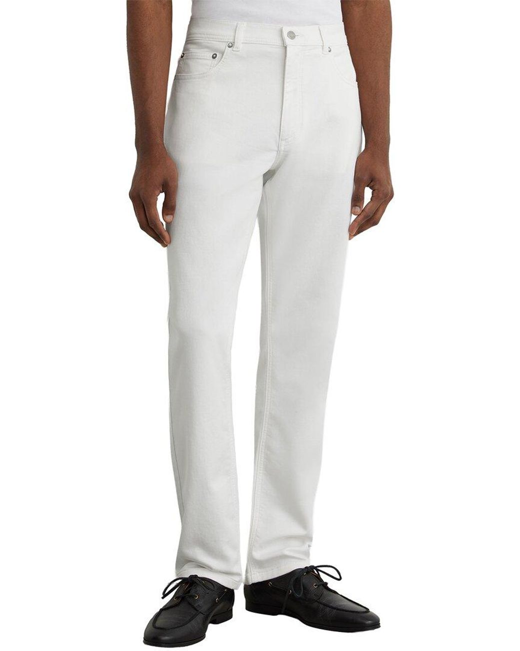 Reiss White Bishopsgate Soft Touch Je Jean for men