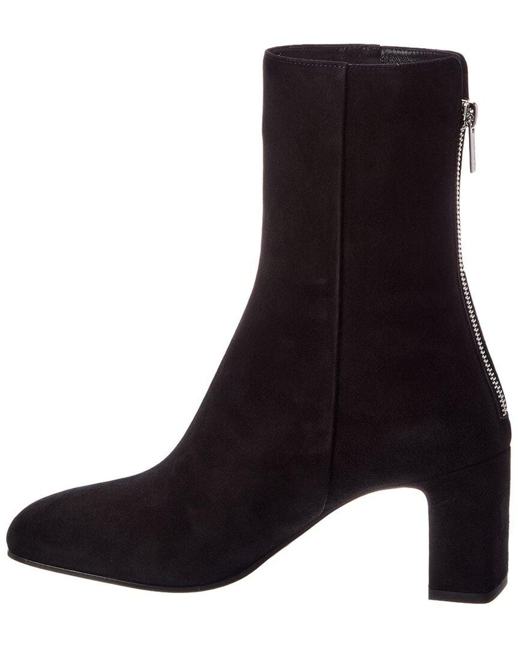 Jimmy Choo Black Daze 65 Suede Boot