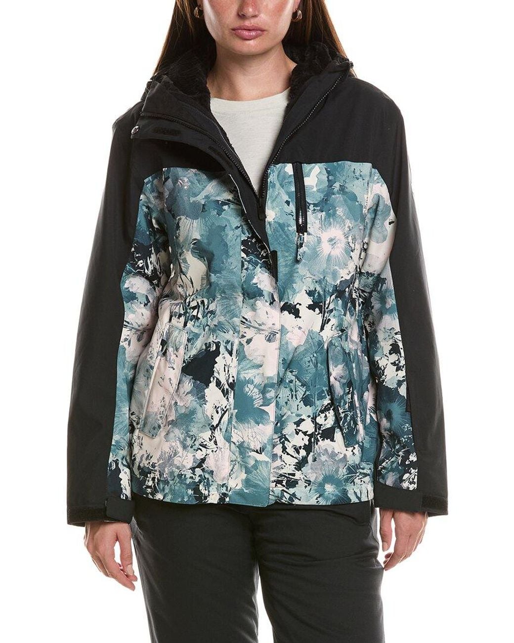 Roxy Gray Jetty 3N1 Jacket