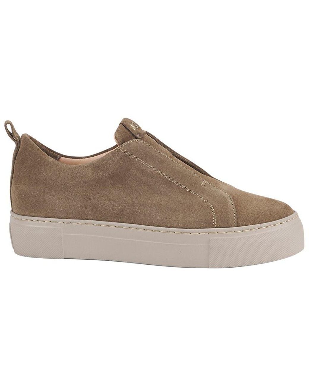 Agl Attilio Giusti Leombruni Brown Clementina Suede Sneaker