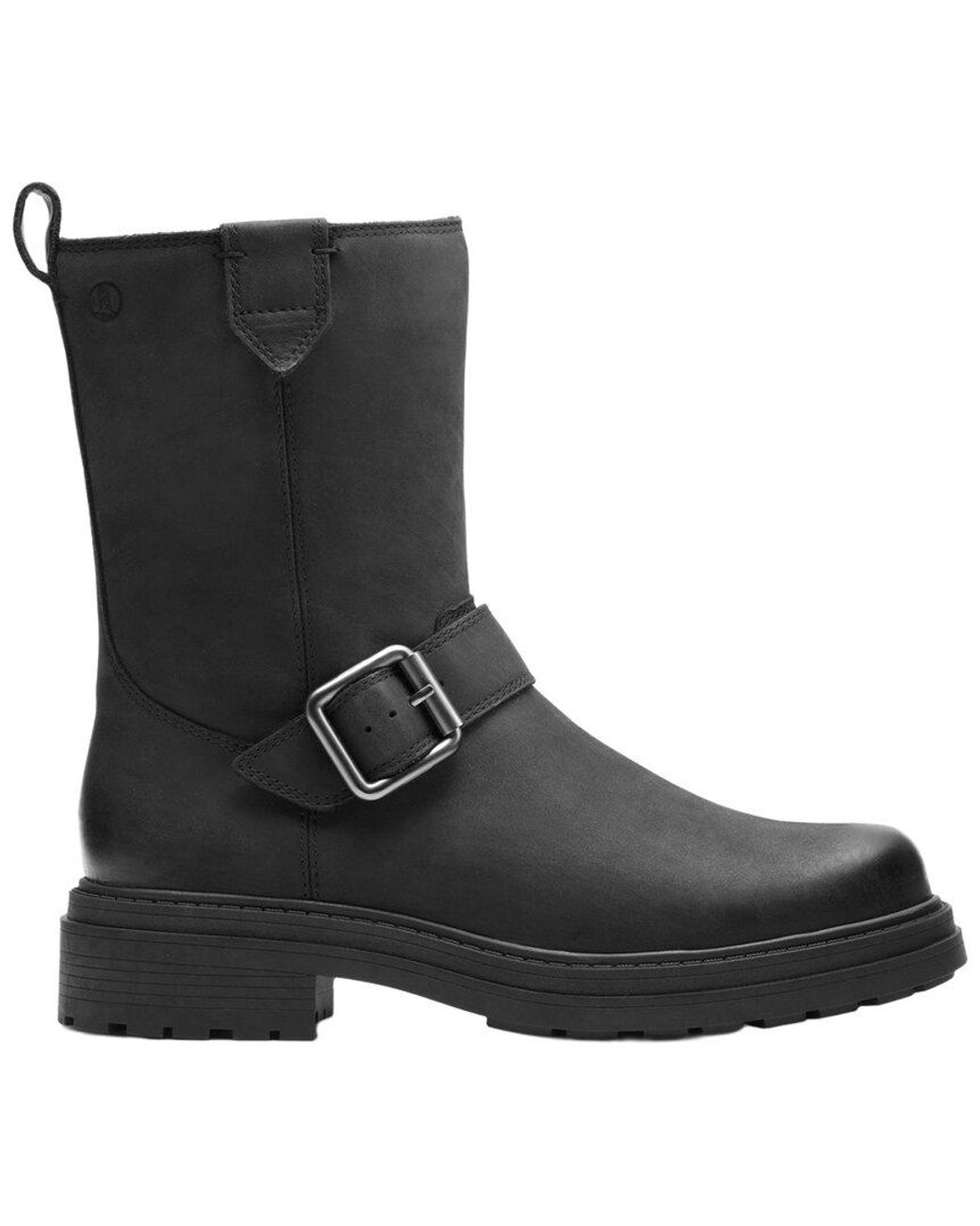Clarks Black Leather Boot