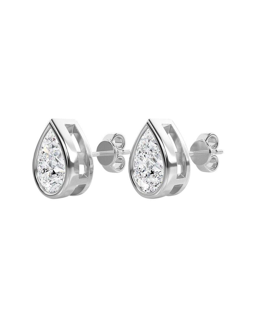 Diana M Metallic Diana M. Fine Jewelry 14k 0.52 Ct. Tw. Lab Grown Diamond Studs