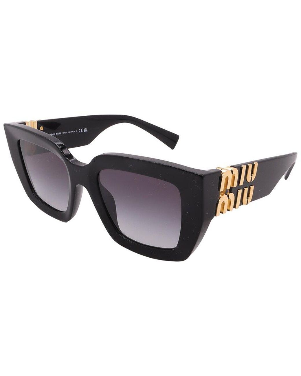 Miu Miu Black 51Mm Sunglasses