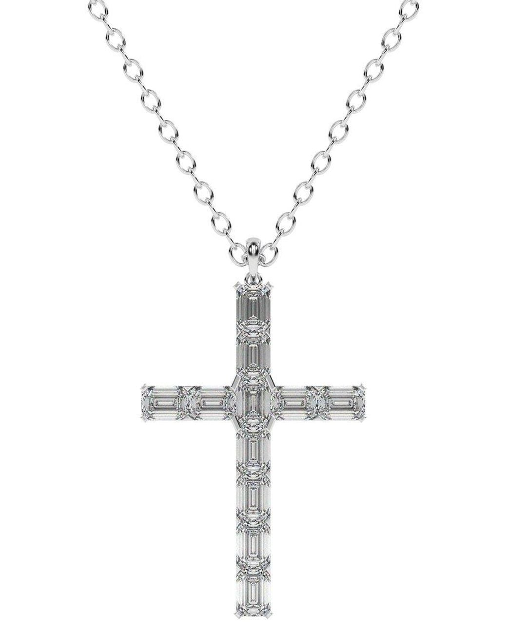 Lab Grown Diamonds White 14K 6.00 Ct. Tw. Lab-Grown Diamond Necklace
