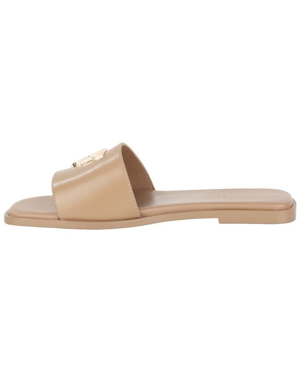 Tiffany & Fred Paris White Leather Sandal