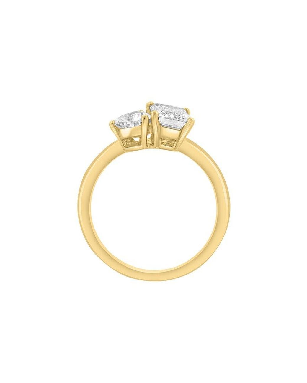 Effy Fine Jewelry White 14K 2.21 Ct. Tw. Lab-Grown Diamond Ring