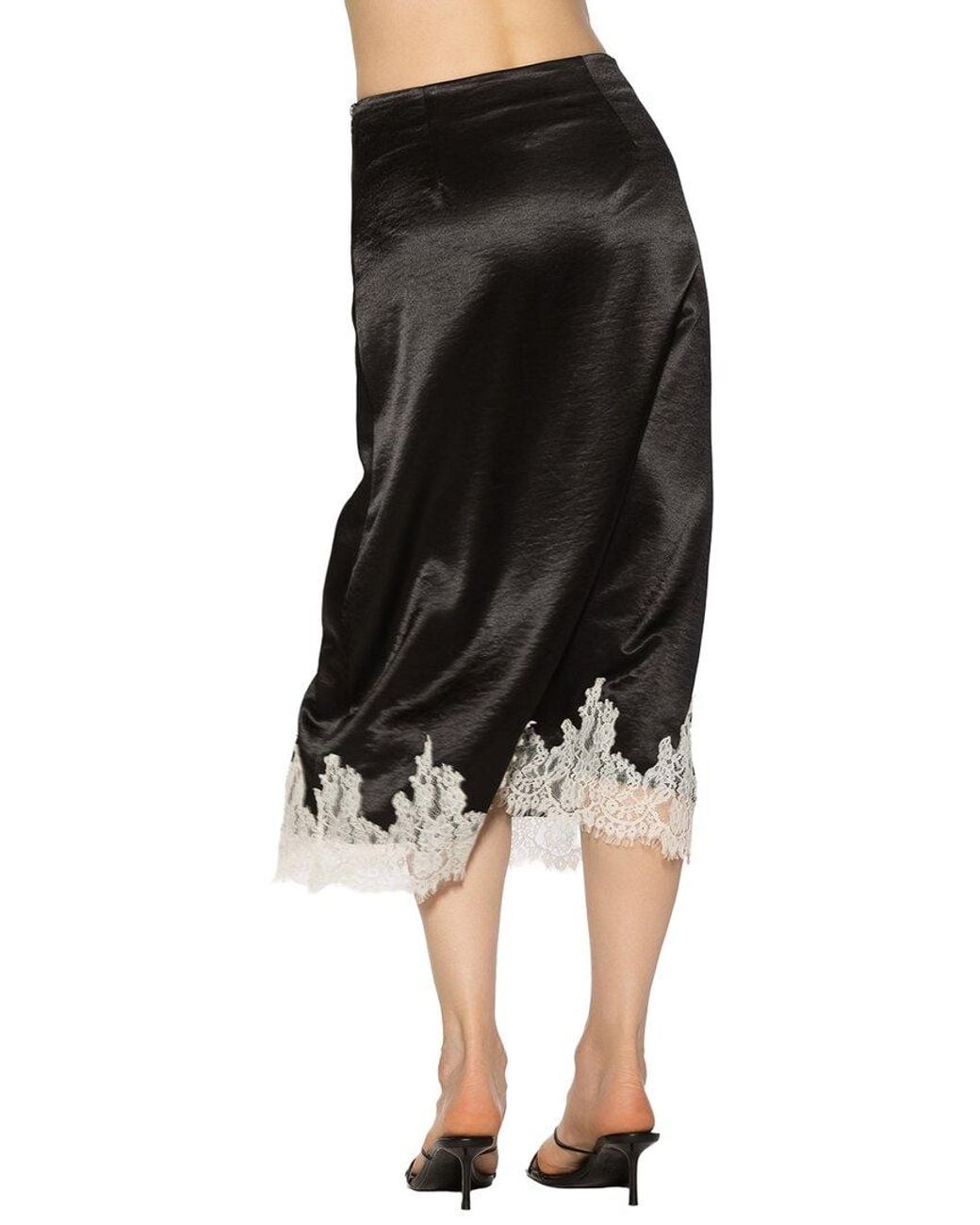 Alexia Admor Black Serena Maxi Skirt