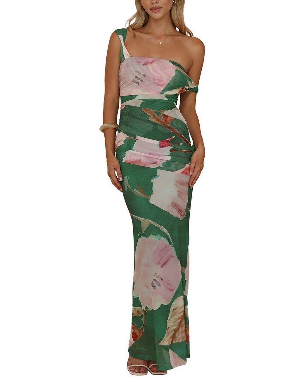 DELI S Green Printed Maxi Dress