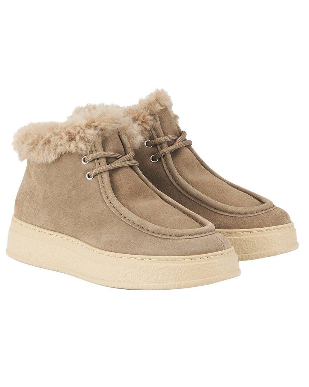 Agl Attilio Giusti Leombruni Natural Giuly Winter Suede Bootie