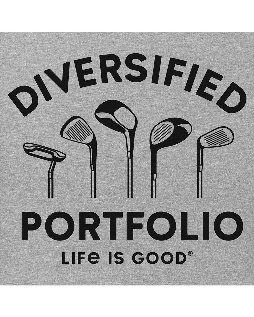 Life Is Good. Gray T-Shirt for men