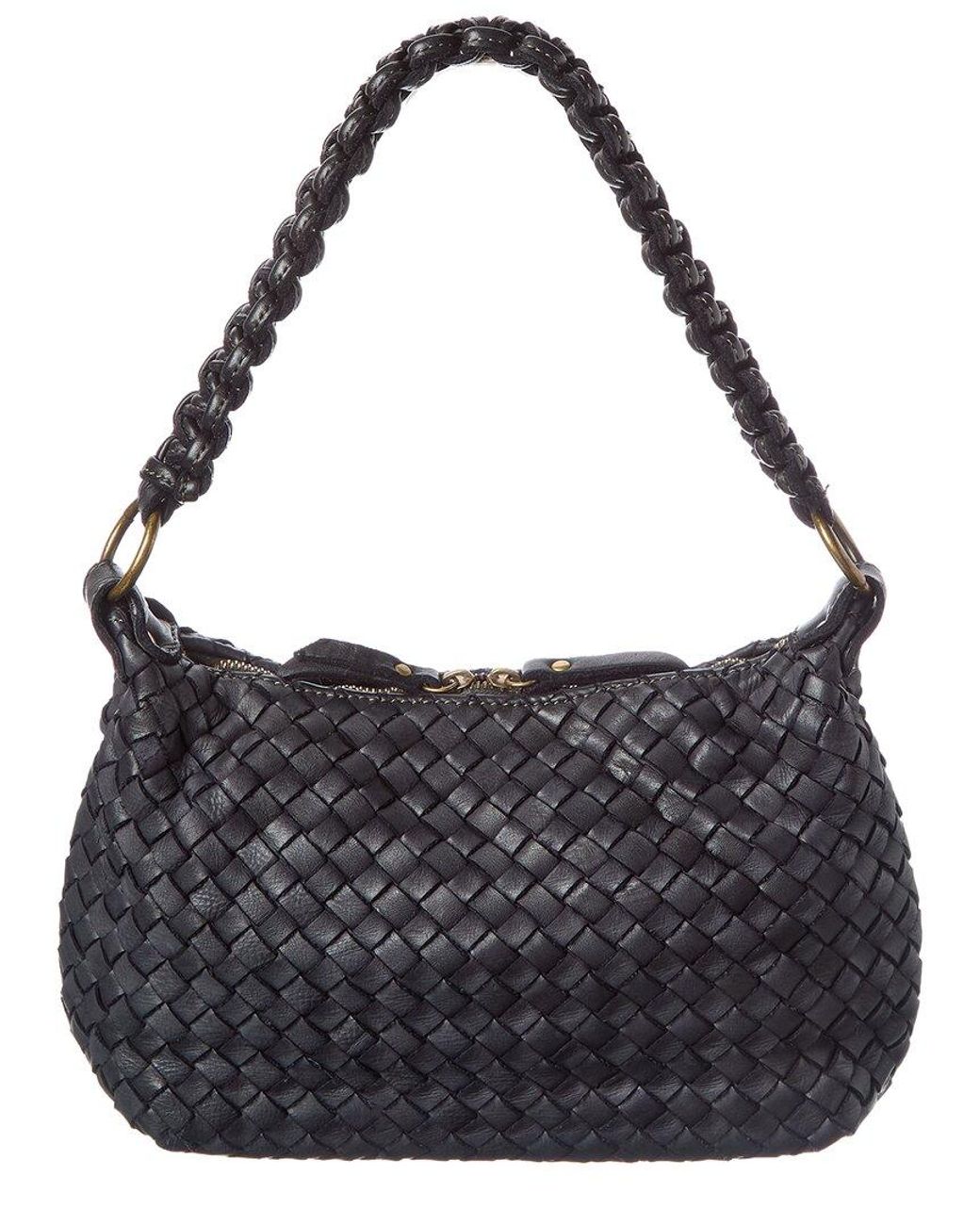 Isabella Rossetti Black Noemi Leather Handbag