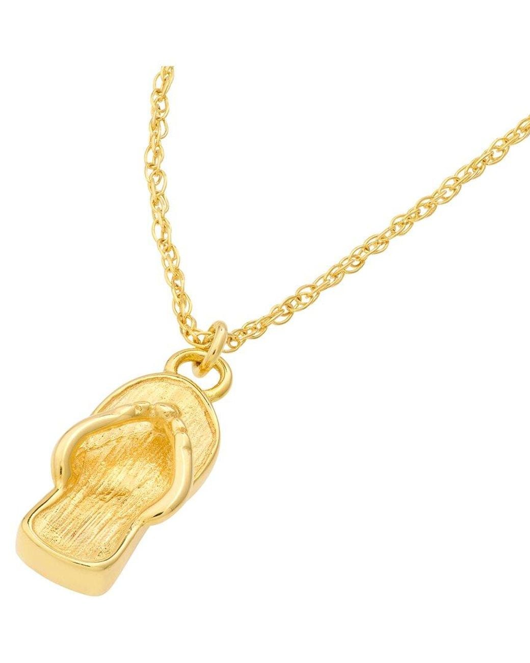 HAWLEY ST Metallic 14K Necklace