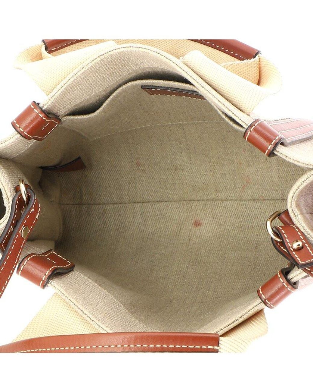 Chloé Pink Canvas & Leather Woody Convertible Tote Small (Authentic Pre- Loved)