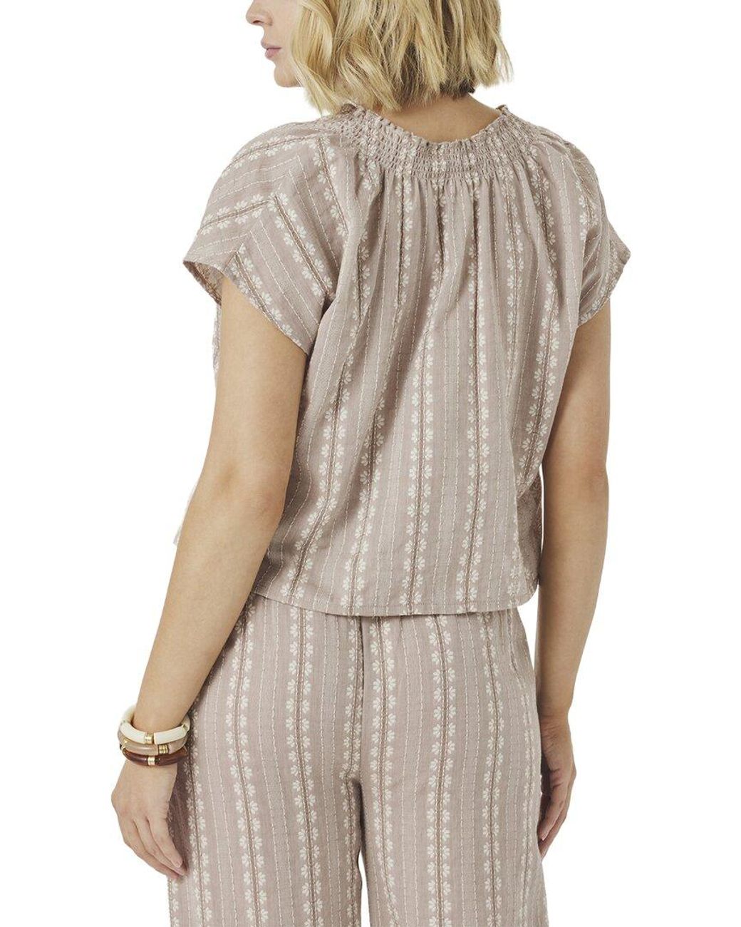 Splendid Natural Meadow Blouse