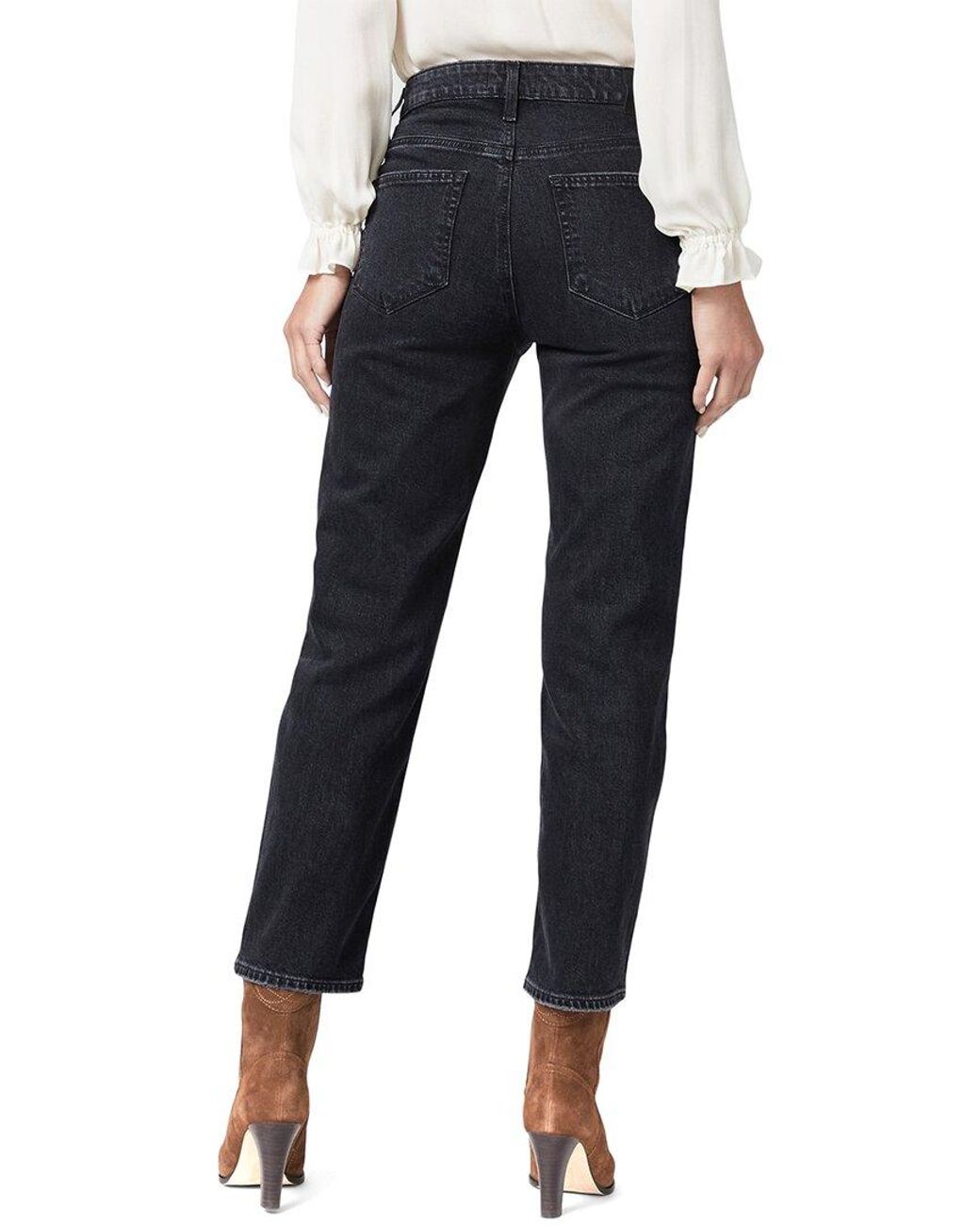 PAIGE Blue Noella Straight Quartz Embellished Jean