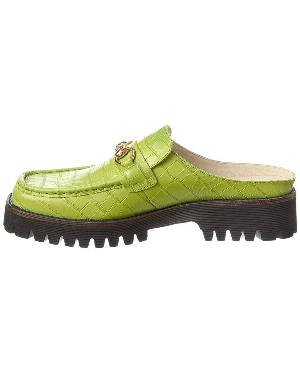 INTENTIONALLY ______ Green Kowloon Leather Loafer