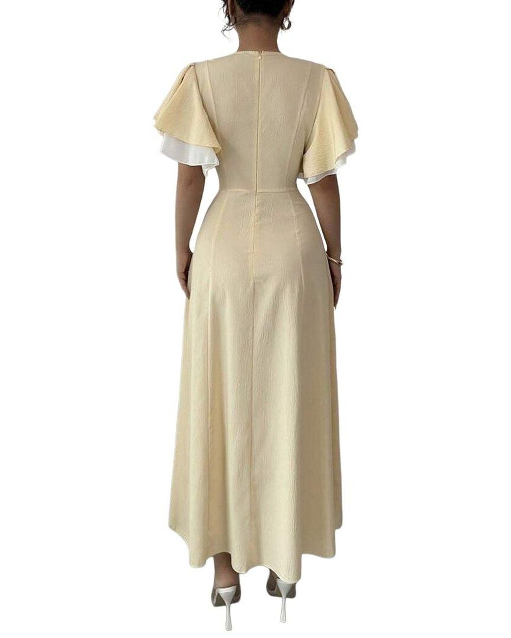 XIRELLI Natural Print Maxi Dress
