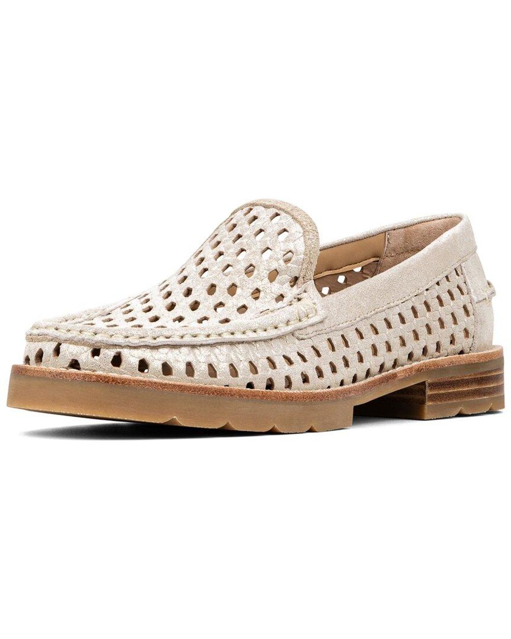 Donald J Pliner White Ombresp Leather Loafer